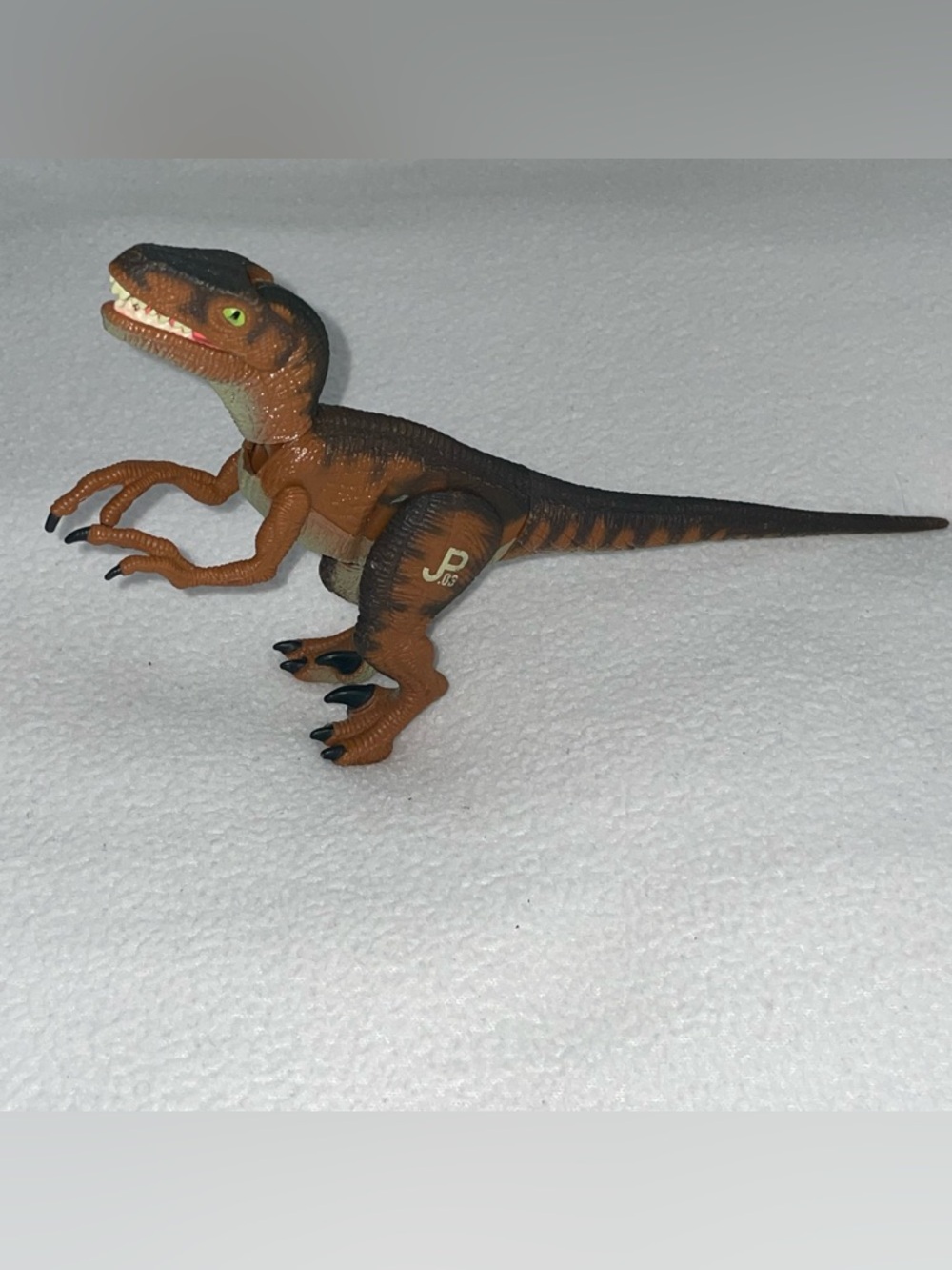 Vintage 1993 Jurassic Park Velociraptor Figure JP03 Series 1 Dinosaur Kenner
